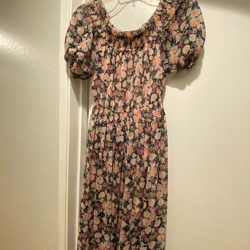 Forever 21 Peasant Dress - Midi/Maxi